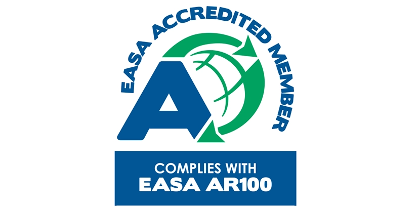 easa-accredited-featured-image The seal of EASA accreditation that Rocky Mount Electric Motor has received.