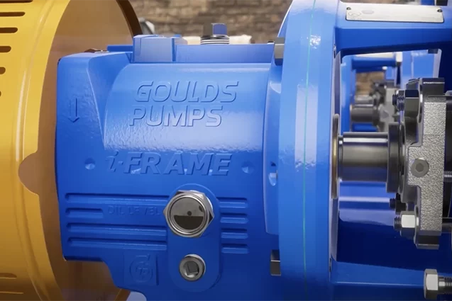 The ialert2 system installed on an electric motor system.