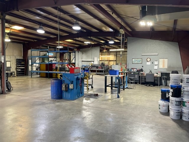 Shop floor The Rocky Mount Electric Motor shop floor where electric motors are serviced.