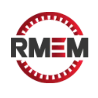 A small logo for Rocky Mount Electric Motor.